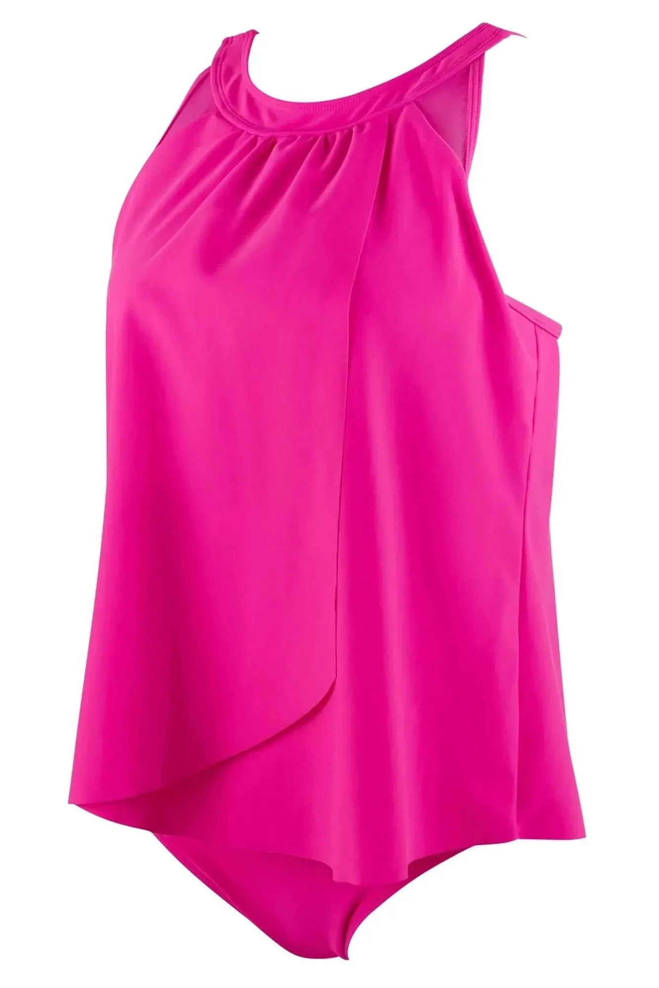 Ruffle Cover Tankini Swimsuit - Image 62