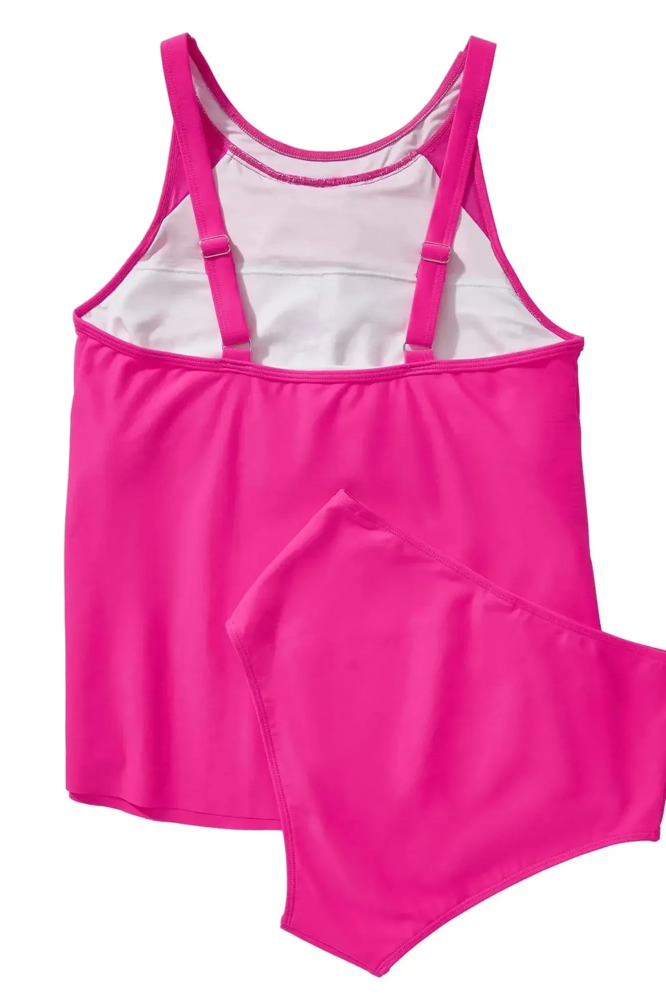 Ruffle Cover Tankini Swimsuit - Image 64
