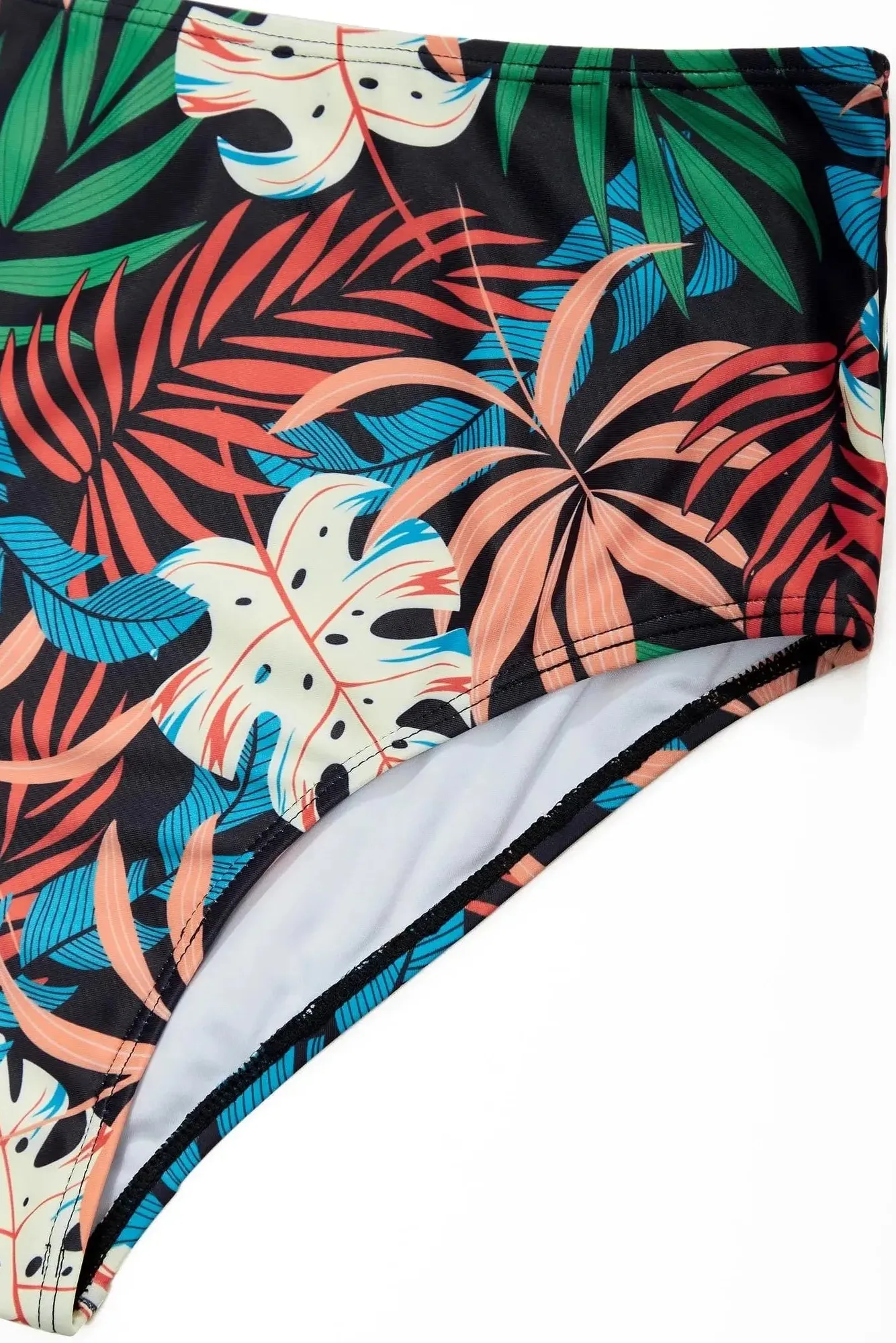 Ruffle Cover Tankini Swimsuit - Image 80