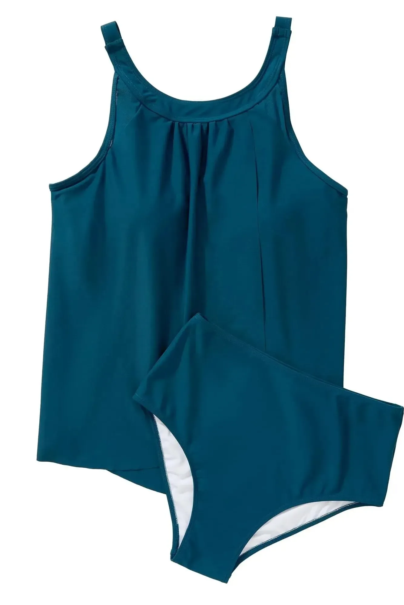 Ruffle Cover Tankini Swimsuit - Image 91