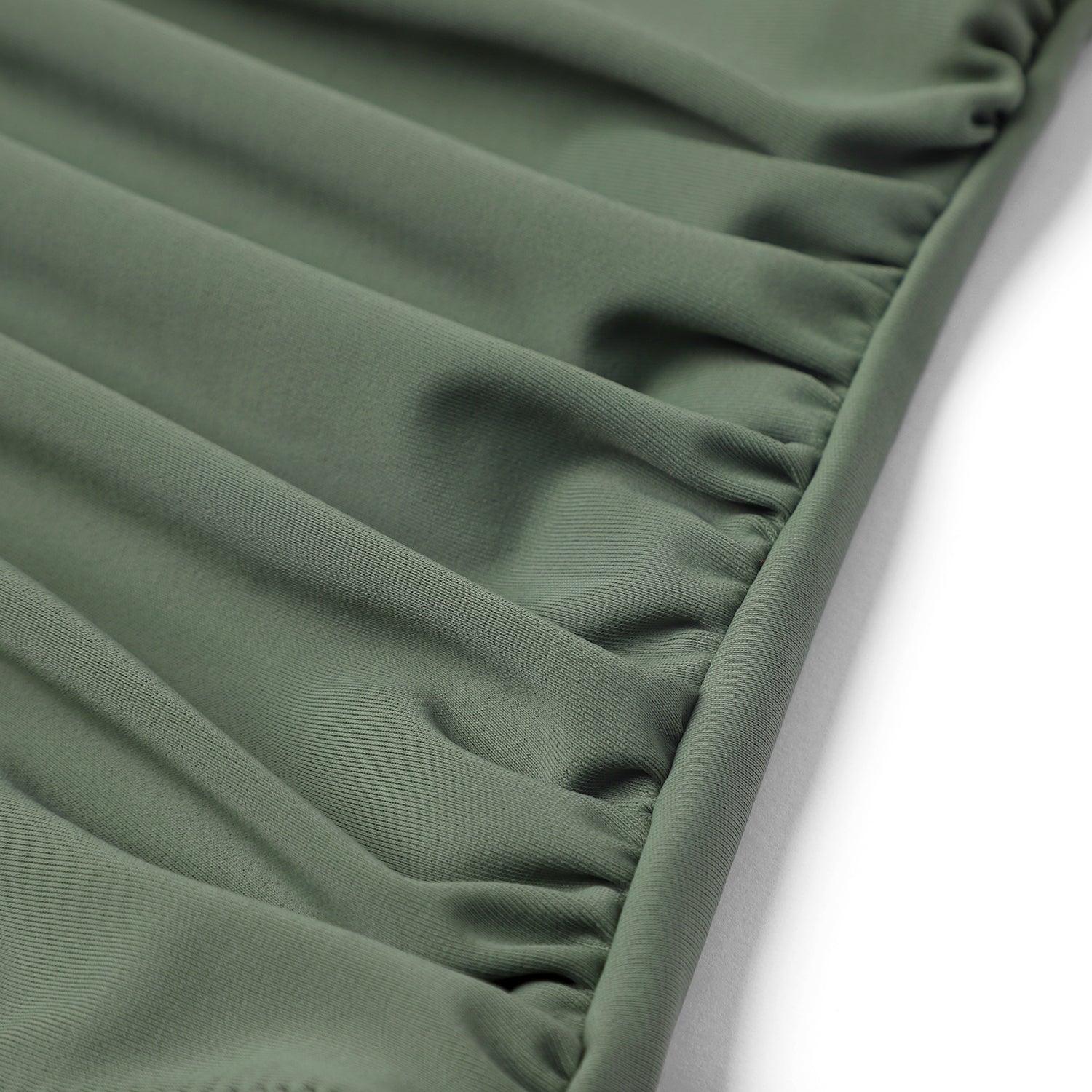 Ruffle One-Piece Ruched Swimsuits - Image 10