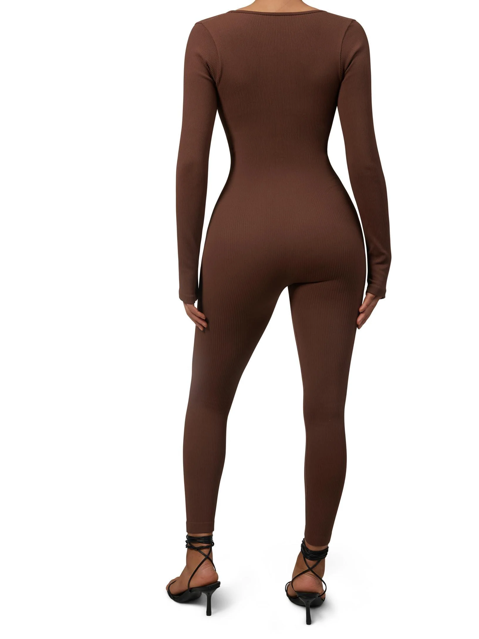 Ribbed One-Piece Jumpsuit - Image 10