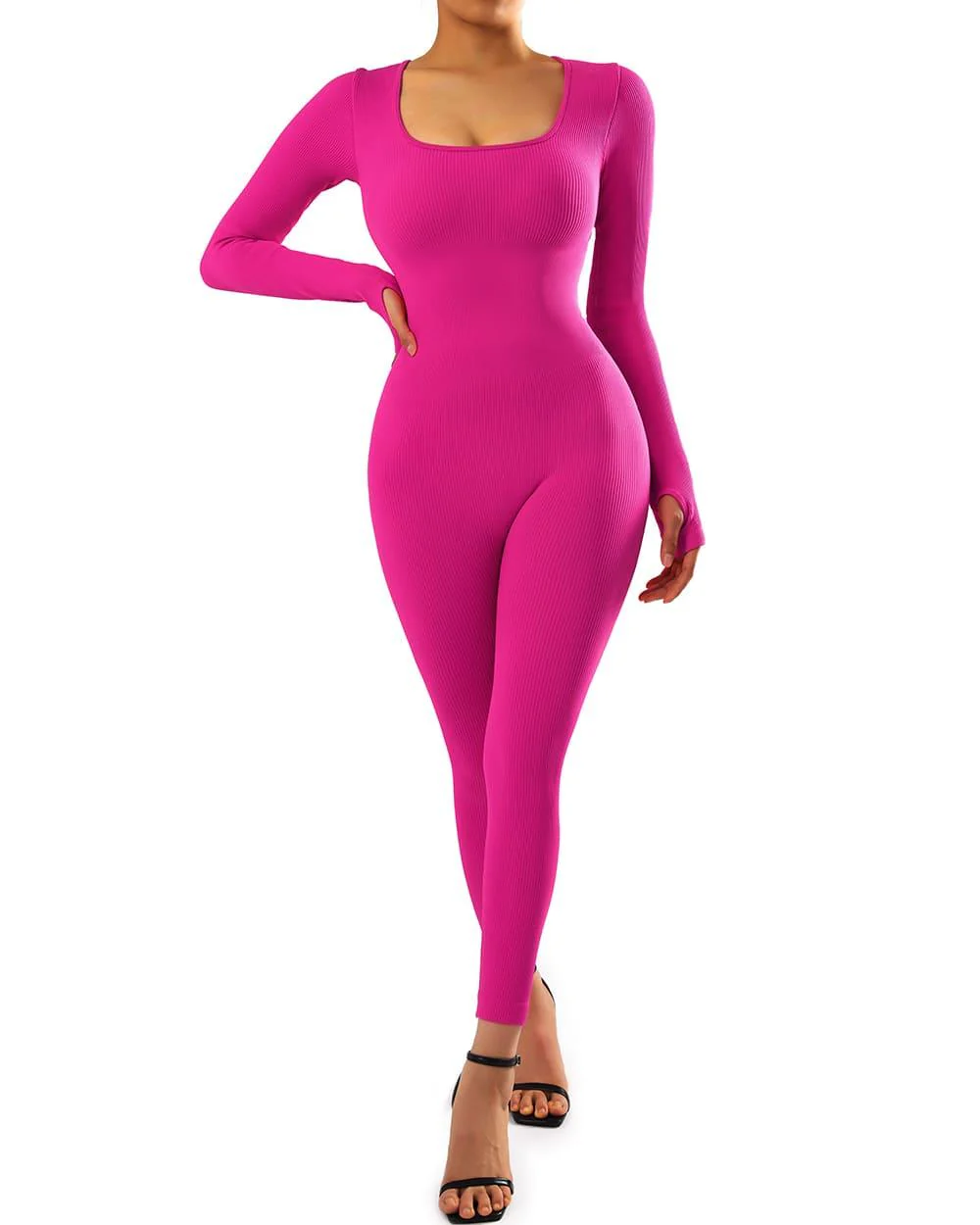 Ribbed One-Piece Jumpsuit - Image 25