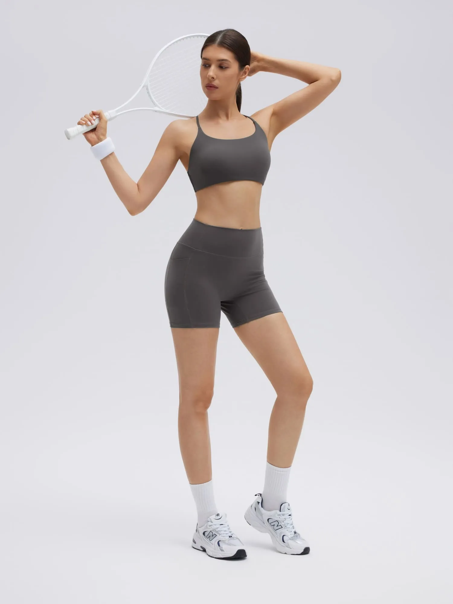 Strappy Sports Bra 2 Piece Workout Sets - Image 16