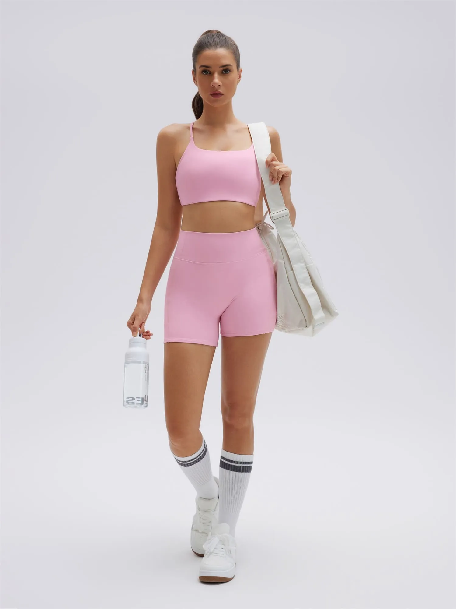 Strappy Sports Bra 2 Piece Workout Sets - Image 20