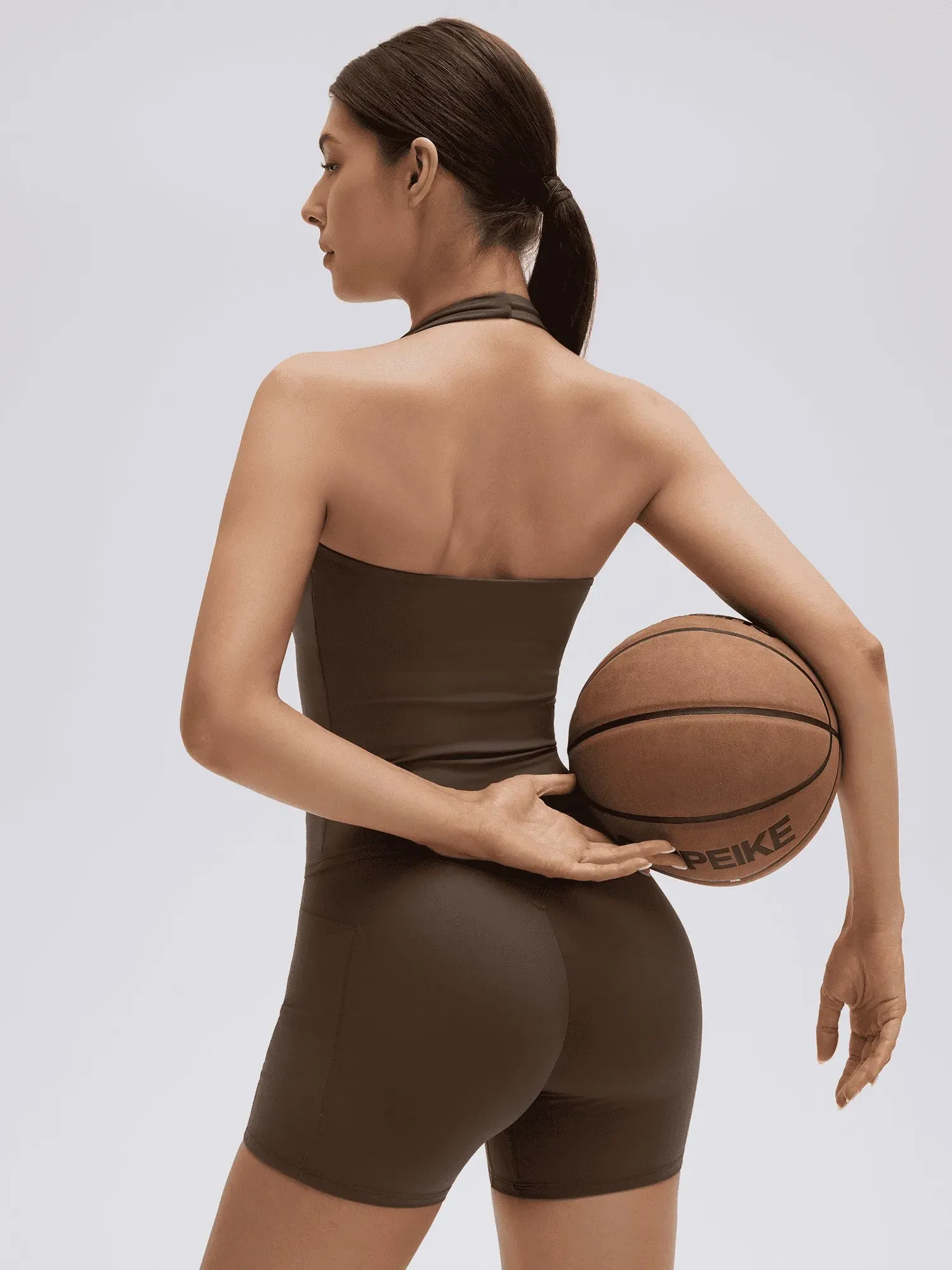 Halter Neck High Waisted 2 Piece Workout Sets - Image 22