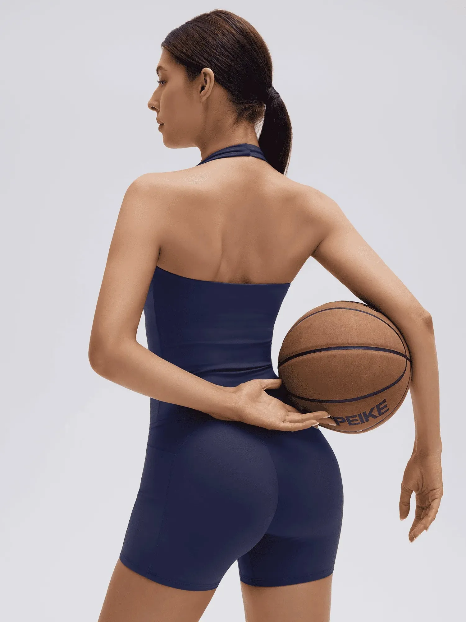 Halter Neck High Waisted 2 Piece Workout Sets - Image 26