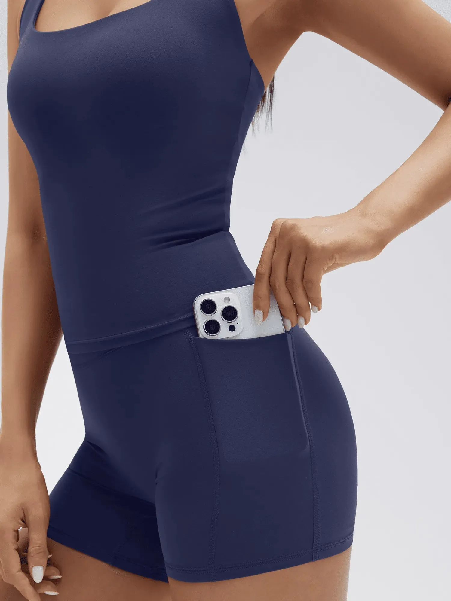 Halter Neck High Waisted 2 Piece Workout Sets - Image 27