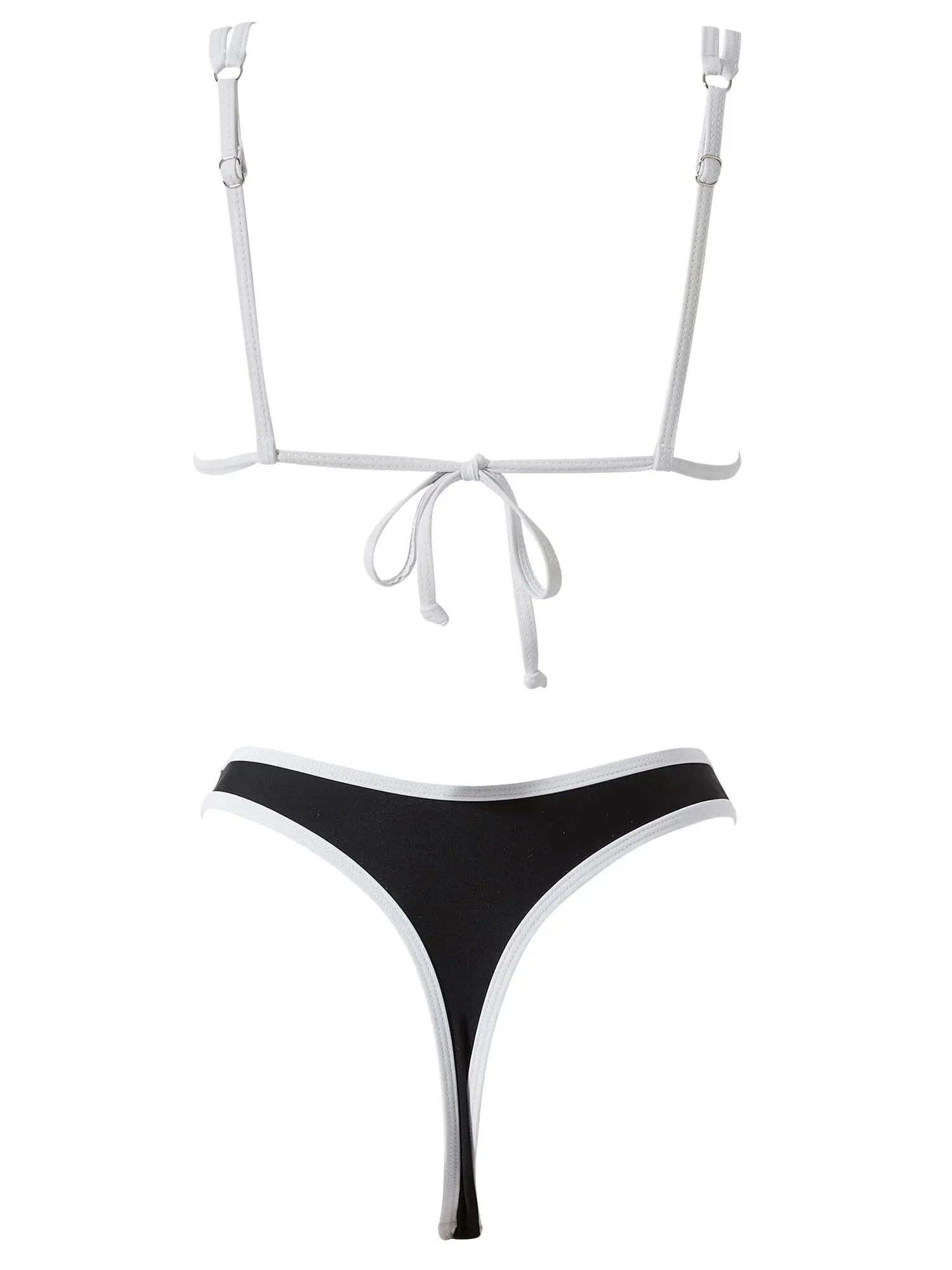 Cheeky Double String Bikini Set - Image 9
