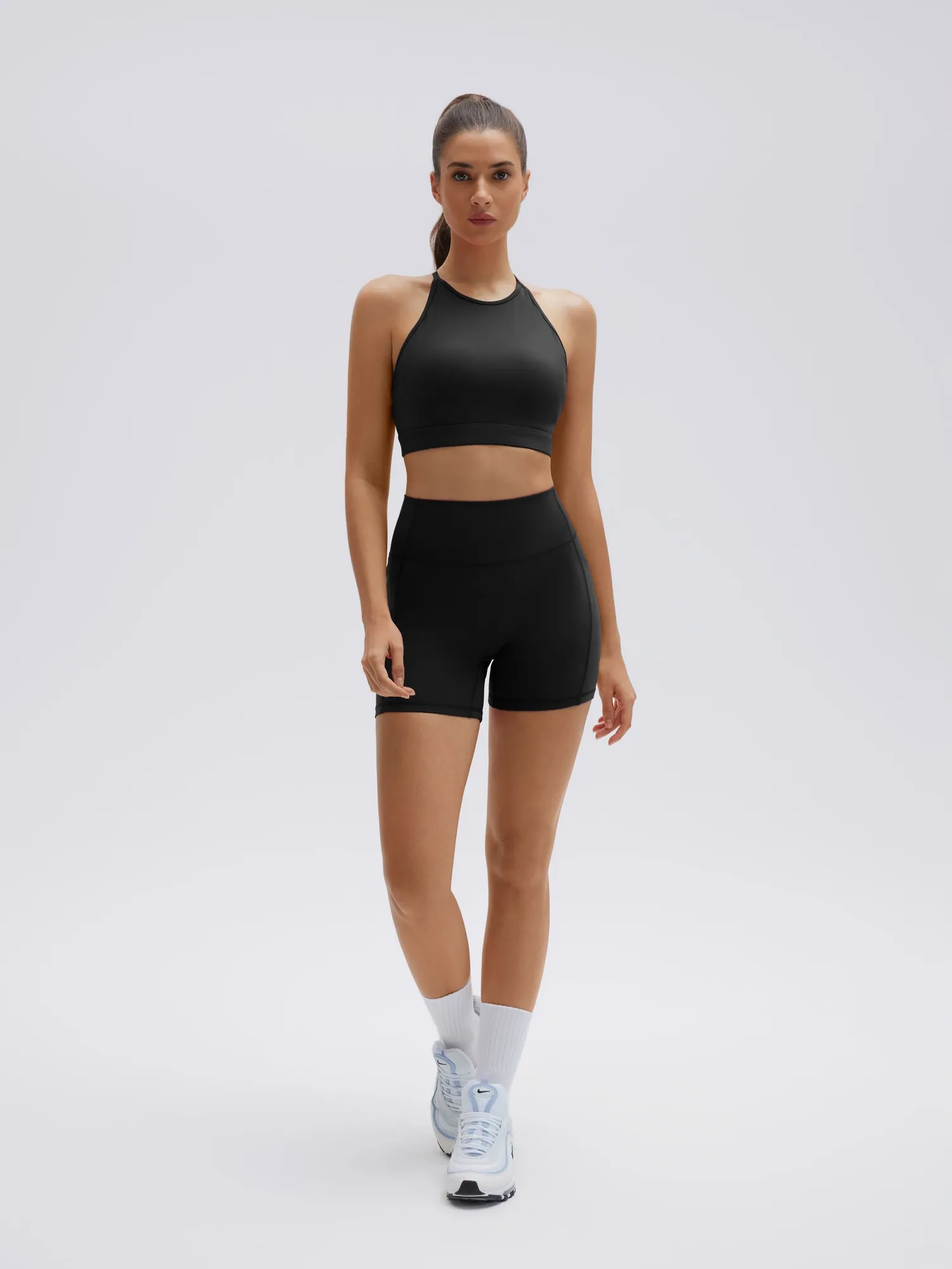 Cross Strap Back Workout Set - Image 8