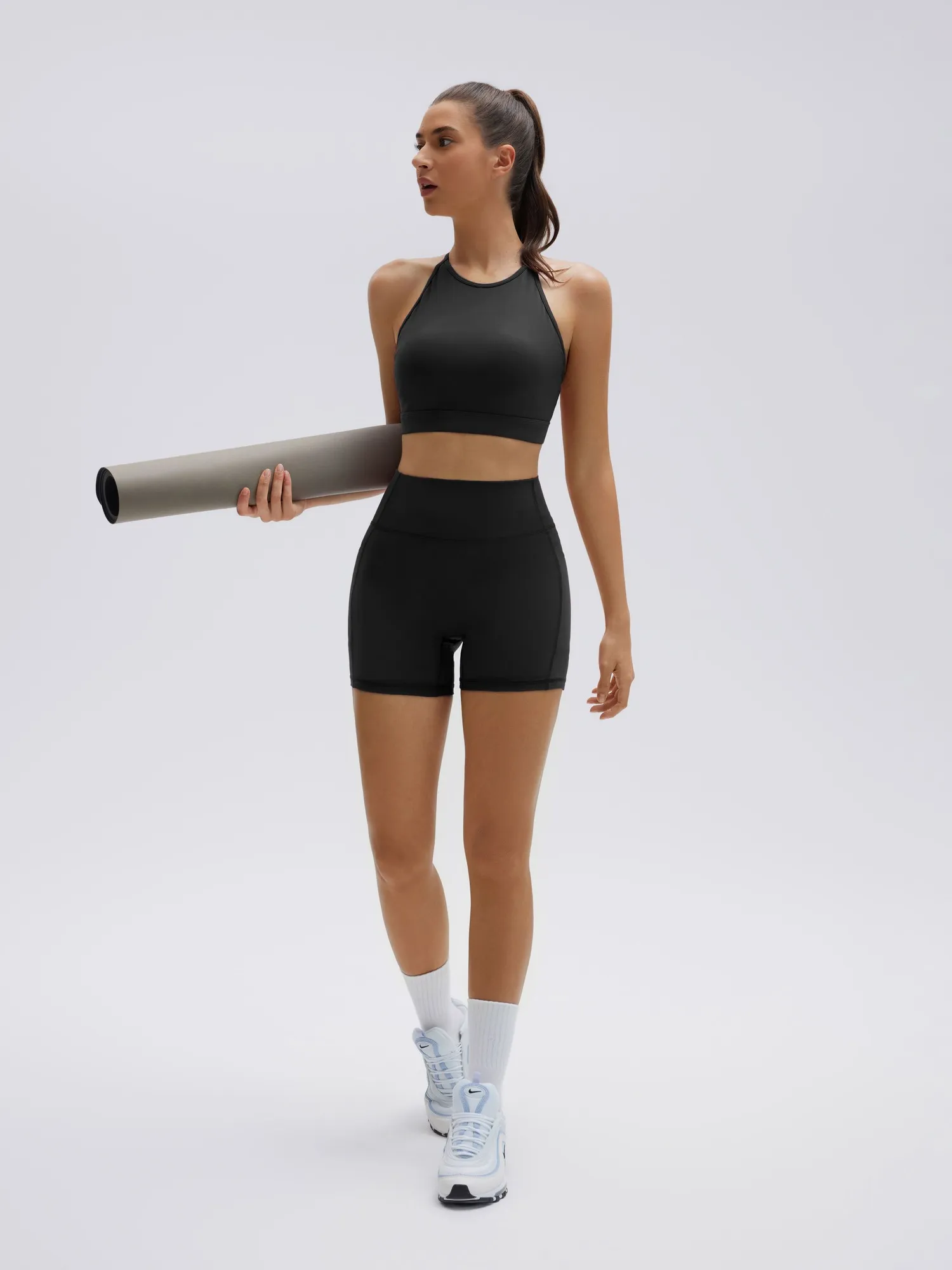 Cross Strap Back Workout Set - Image 9