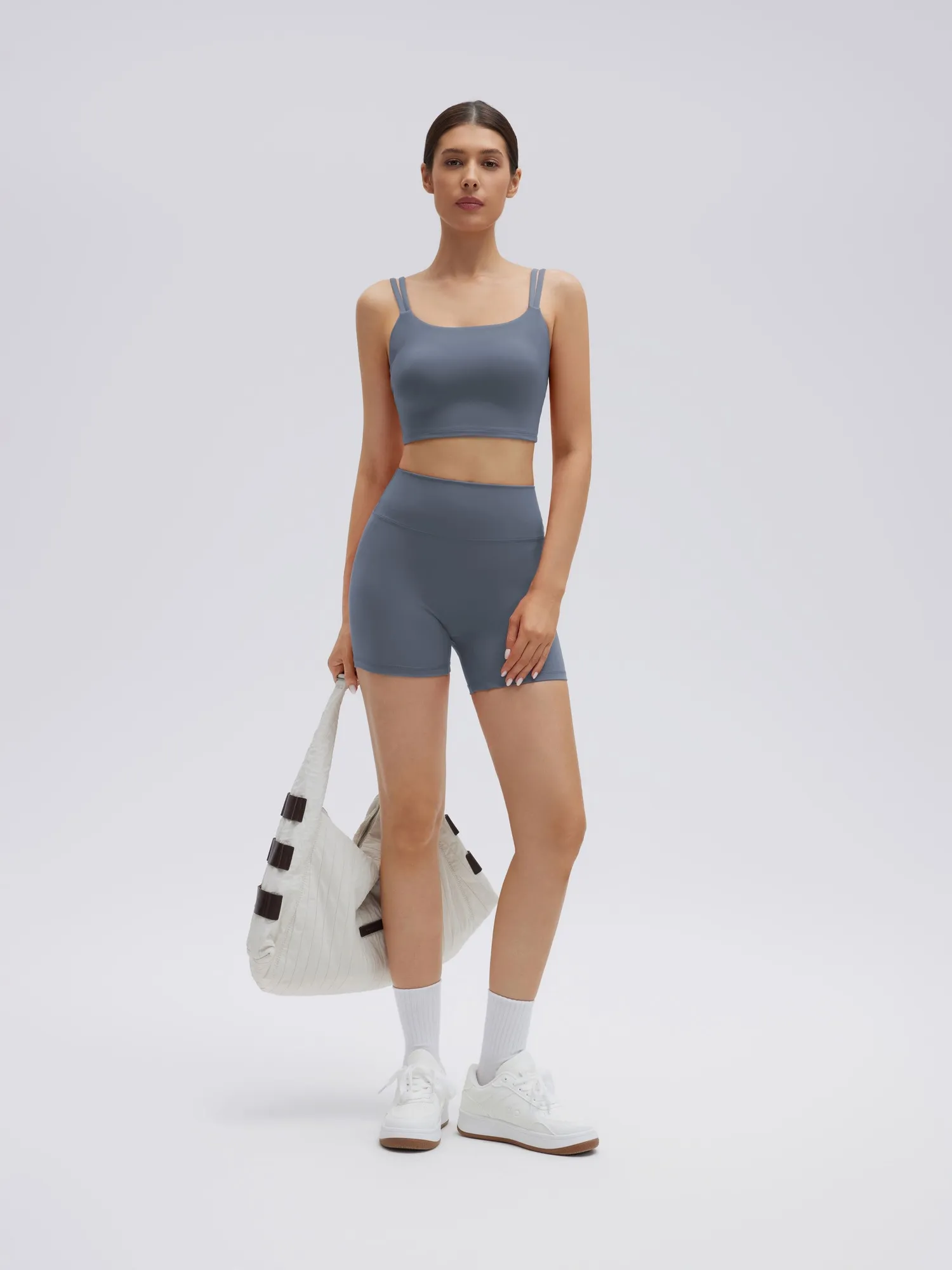 Twist Back Cami Workout Set - Image 17