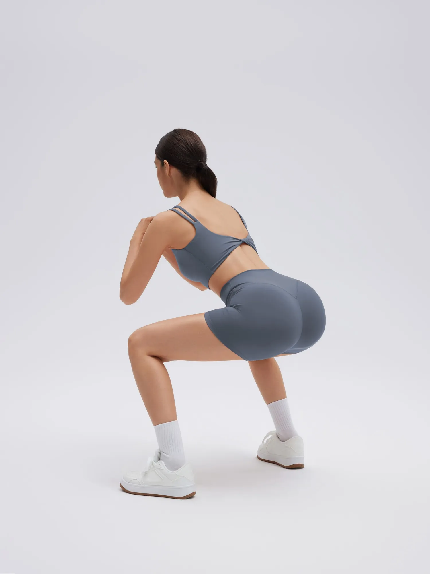 Twist Back Cami Workout Set - Image 21