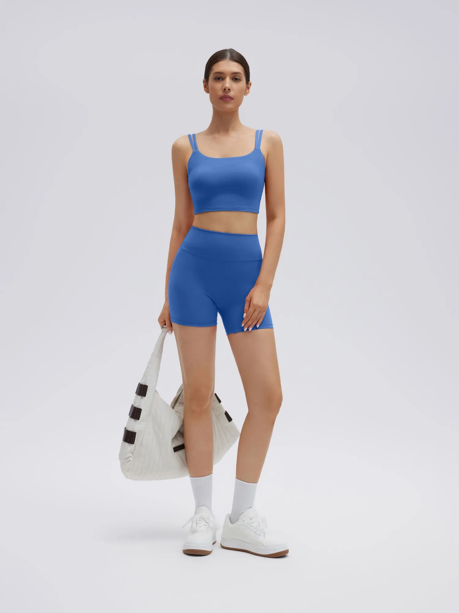 Twist Back Cami Workout Set - Image 37