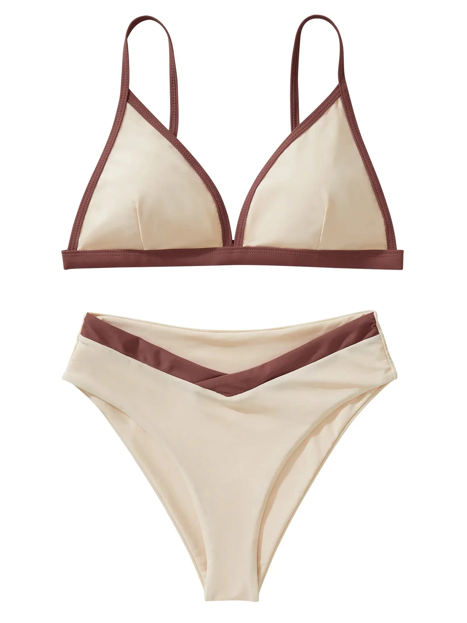 Triangle High Cut Bikini Set - Image 31