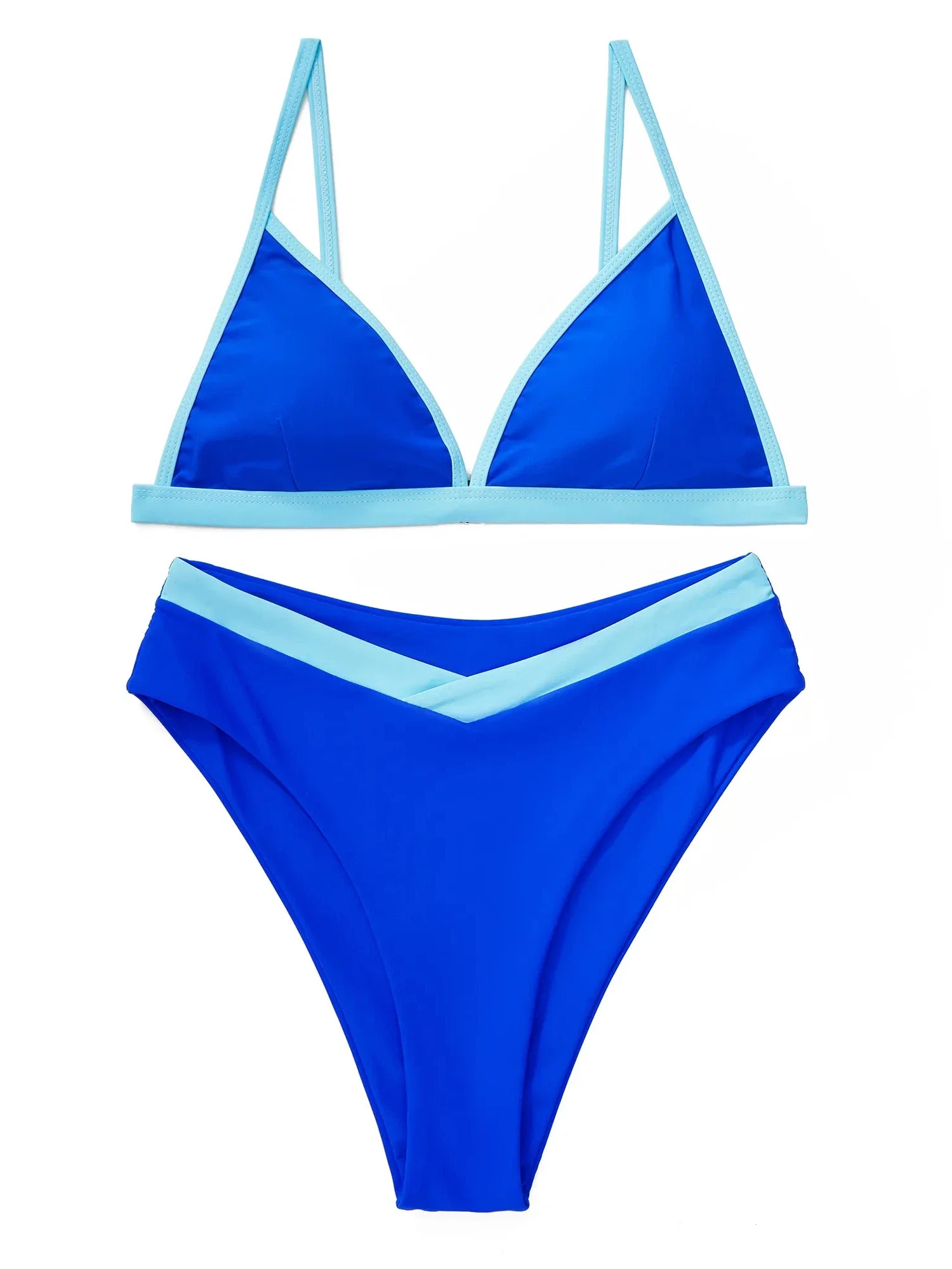 Triangle High Cut Bikini Set - Image 57