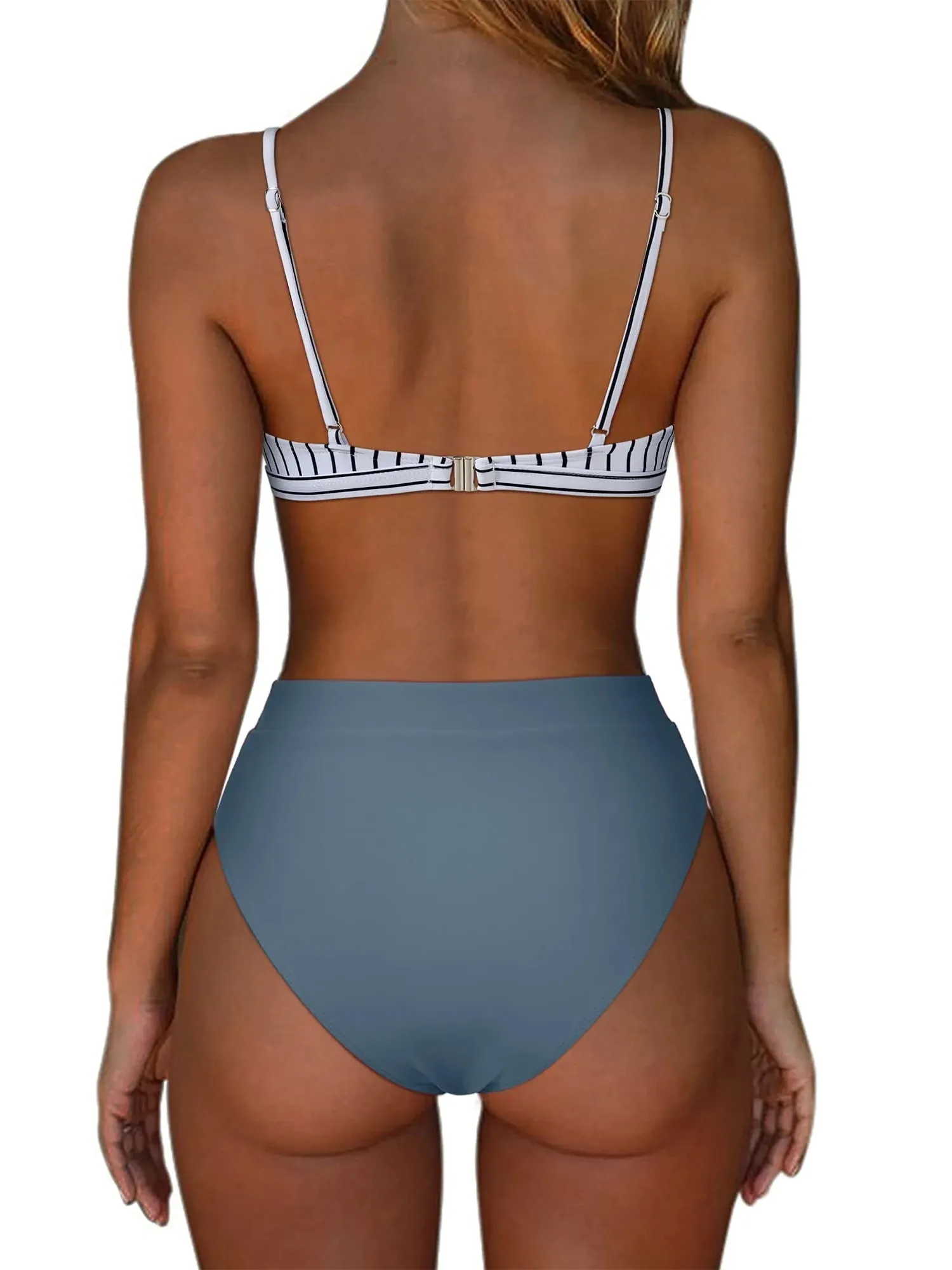 Triangle High Cut Bikini Set - Image 26