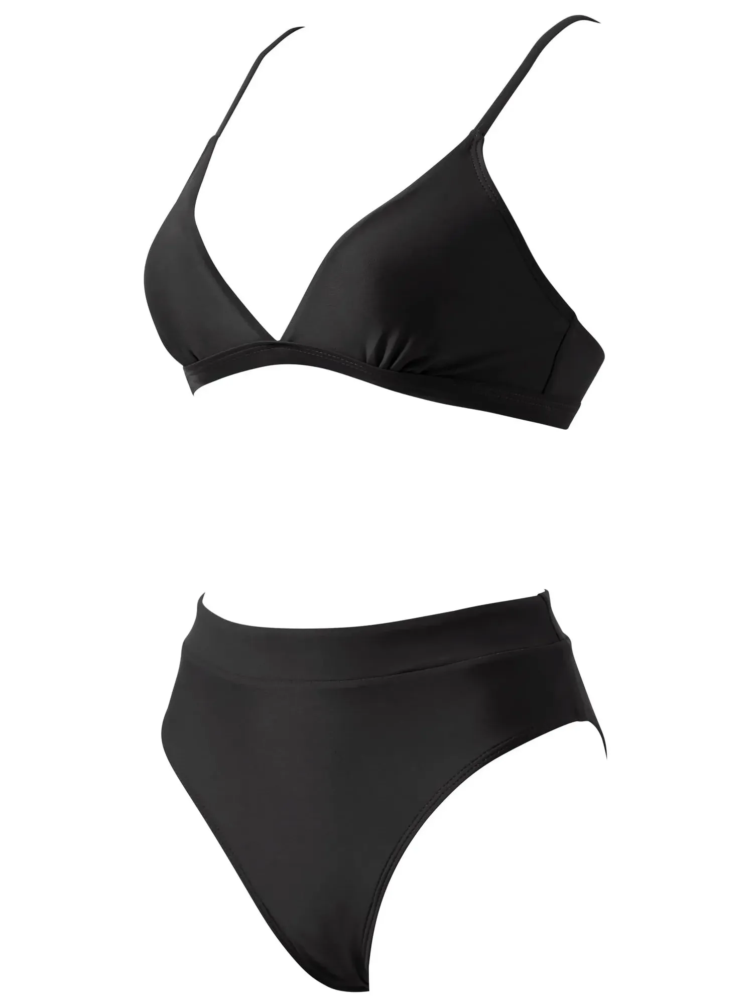 Triangle High Cut Bikini Set - Image 44