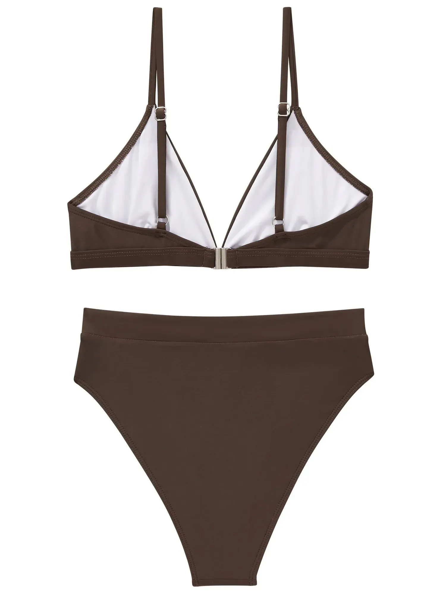 Triangle High Cut Bikini Set - Image 49