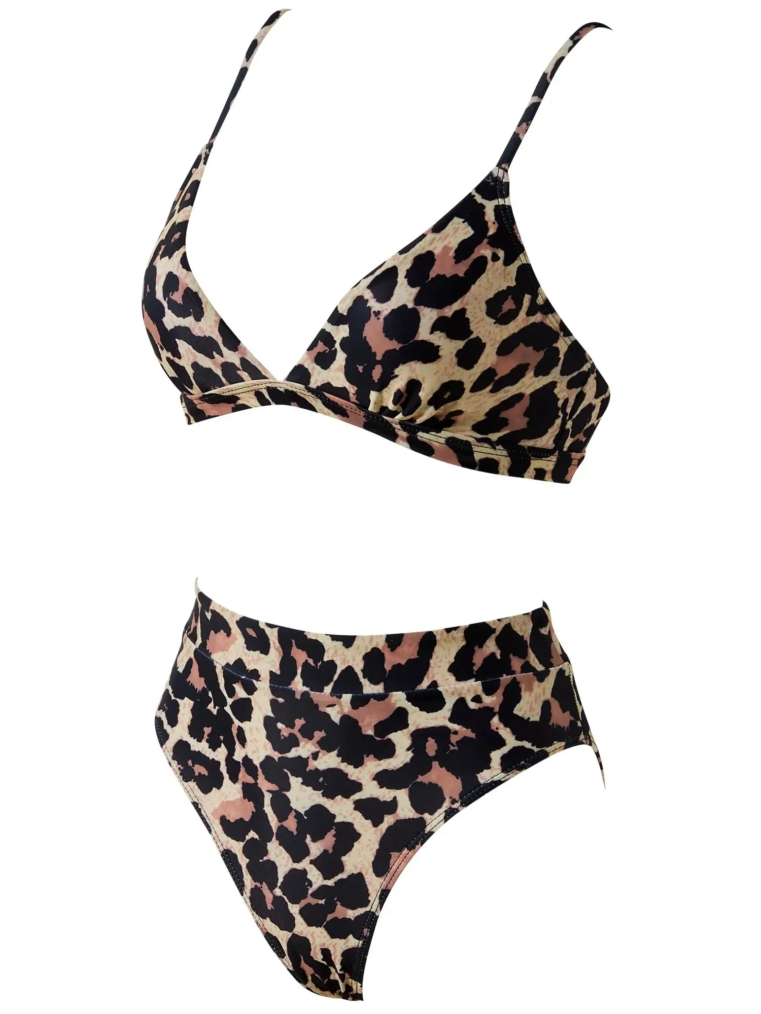 Triangle High Cut Bikini Set - Image 56