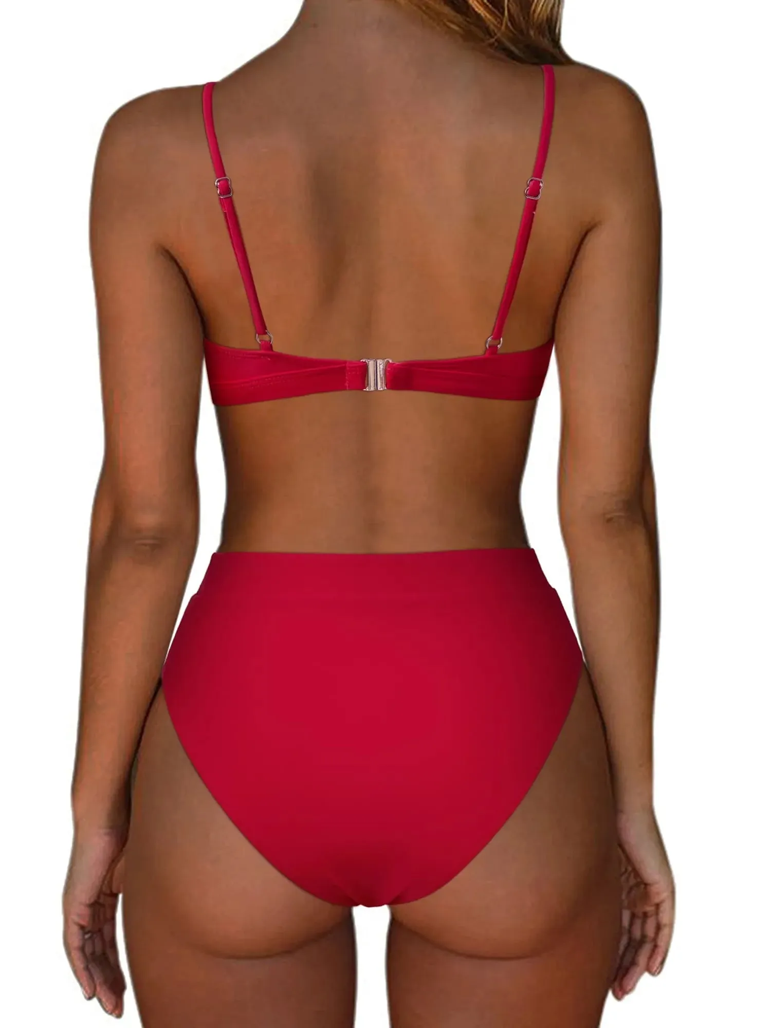 Triangle High Cut Bikini Set - Image 64