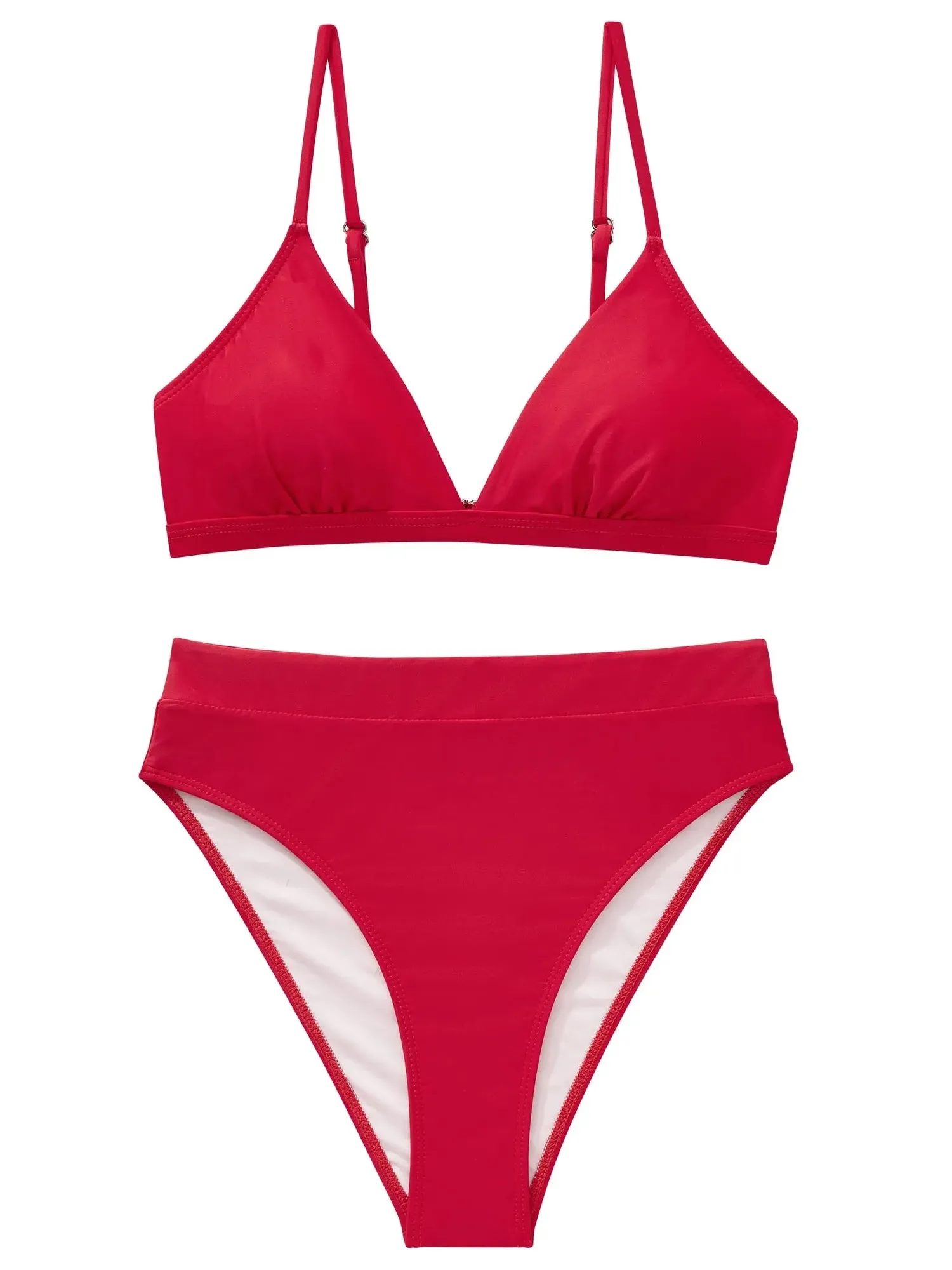 Triangle High Cut Bikini Set - Image 67