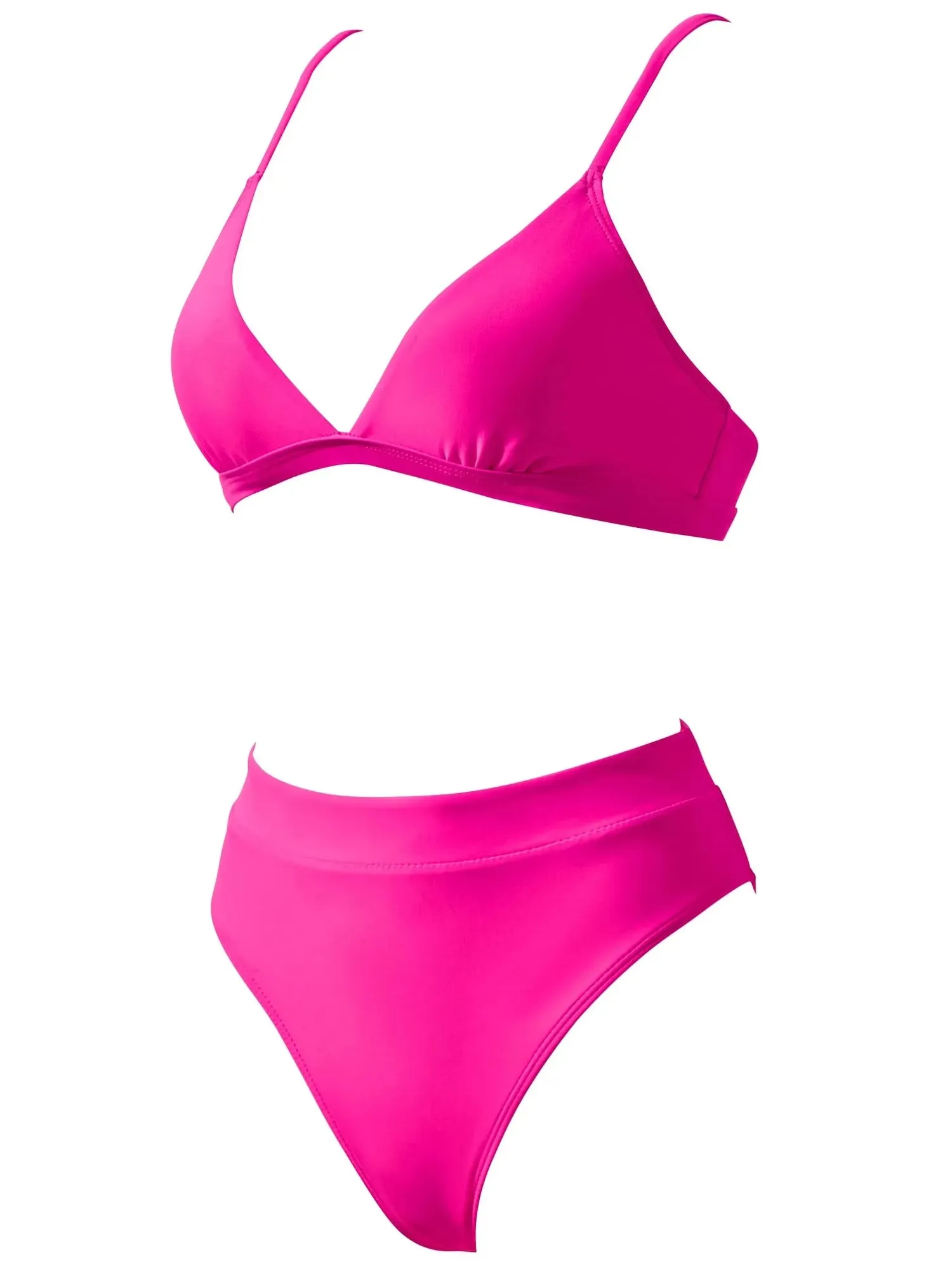 Triangle High Cut Bikini Set - Image 72