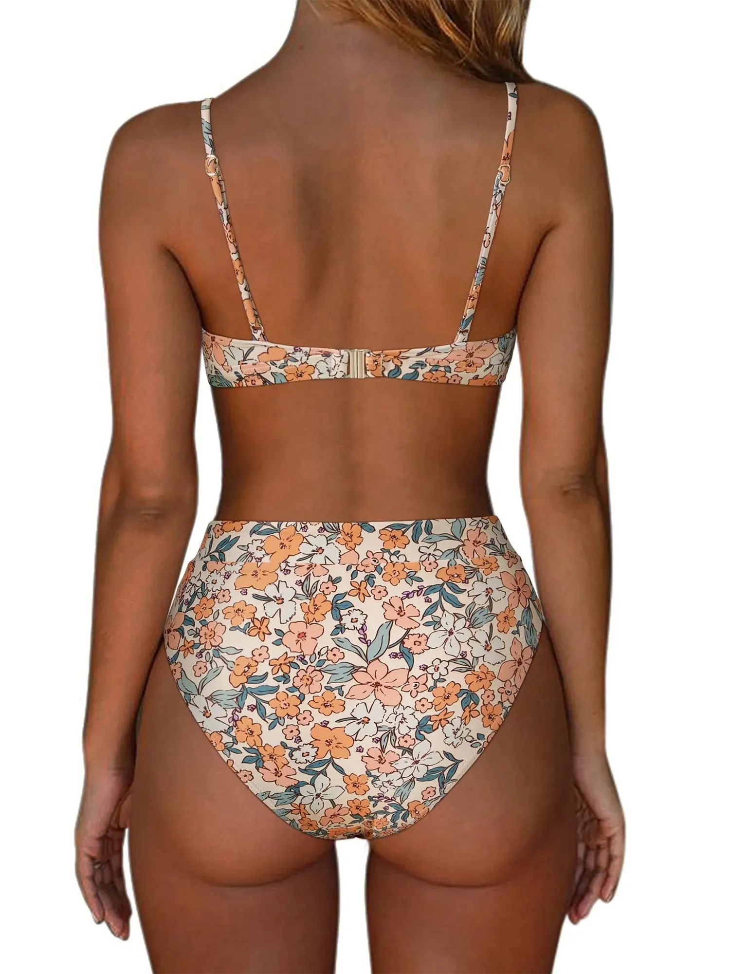 Triangle High Cut Bikini Set - Image 8