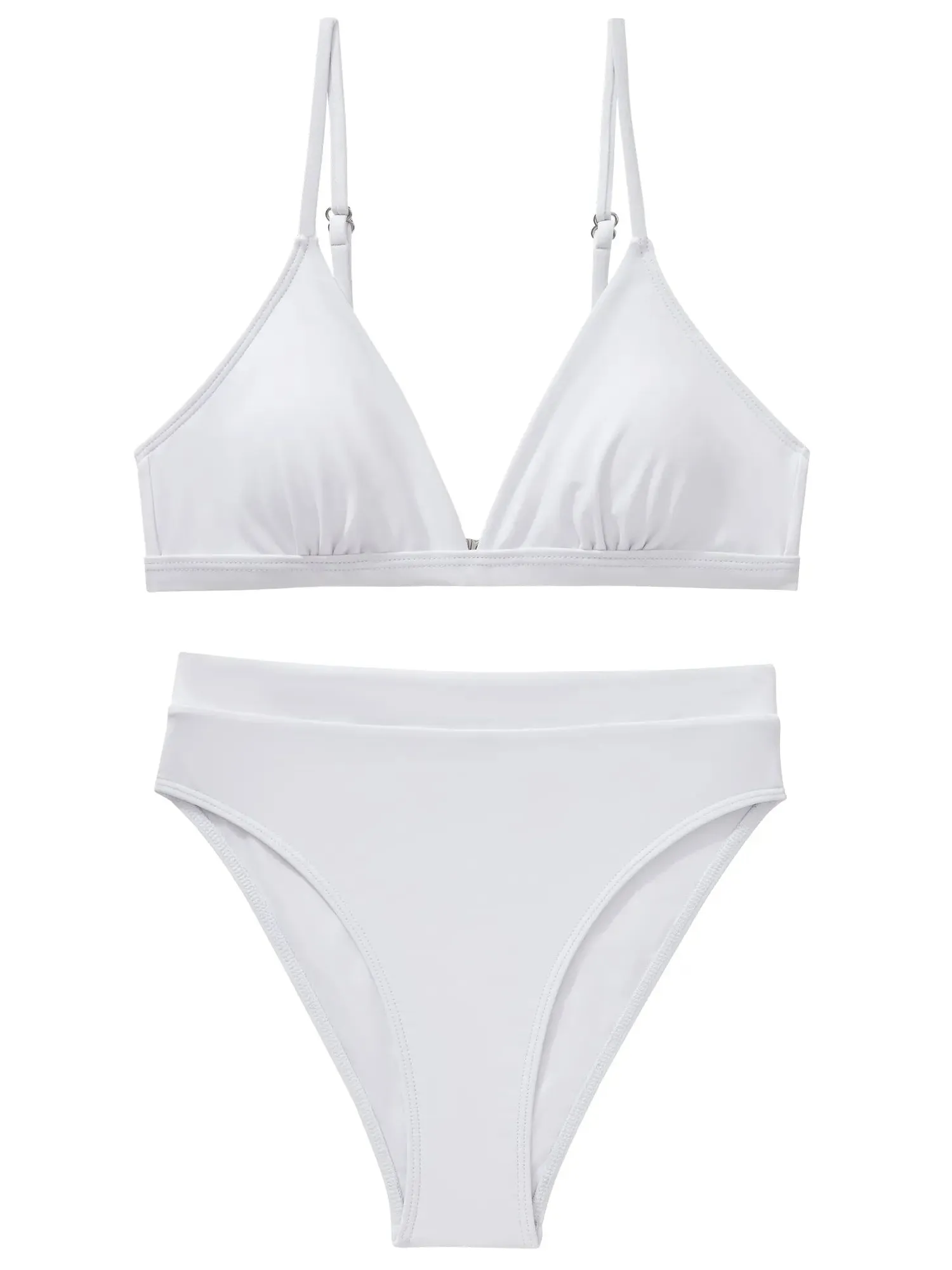 Triangle High Cut Bikini Set - Image 86